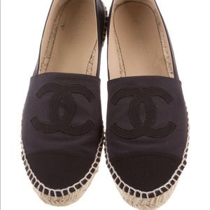 Chanel Satin CC Espadrilles 🖤 100% Authentic